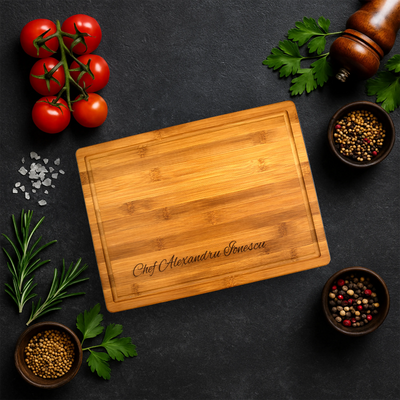 Tocator premium personalizat cu semnatura