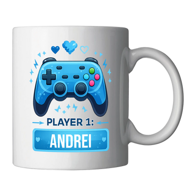 Set 2 cani personalizate Player1/Player2