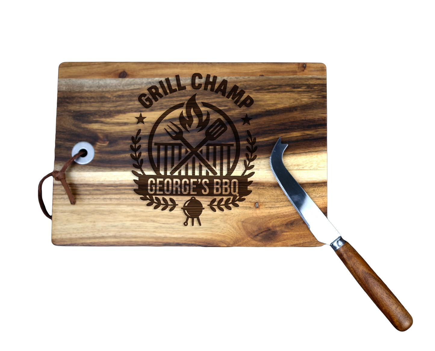 Tocator din lemn pentru branzeturi personalizat - Grill Champ