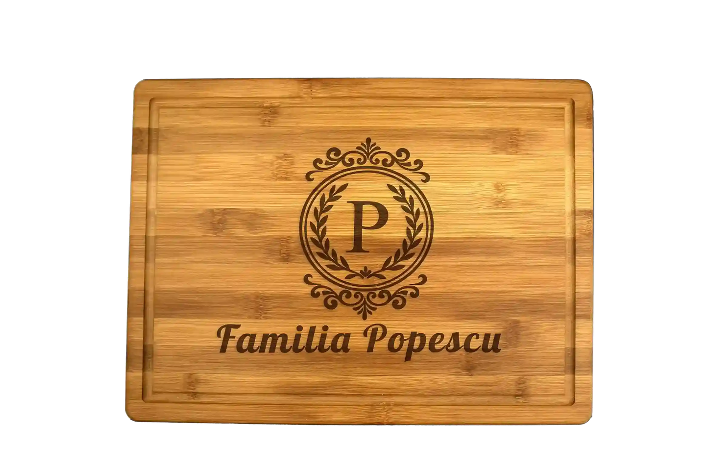 Tocator premium personalizat - Cu numele de familie
