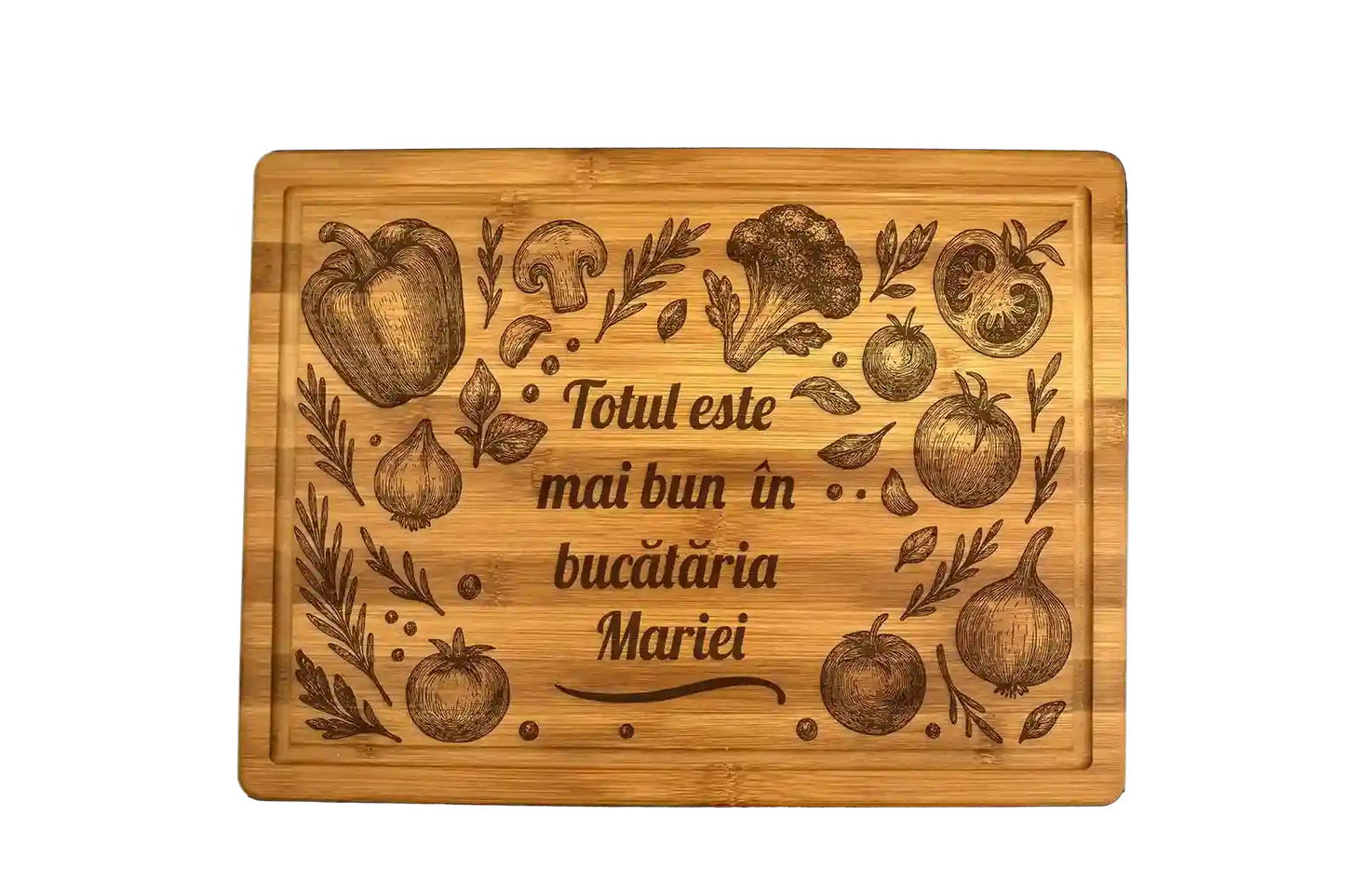 Tocator premium personalizat - Totul este mai bun in bucatarie