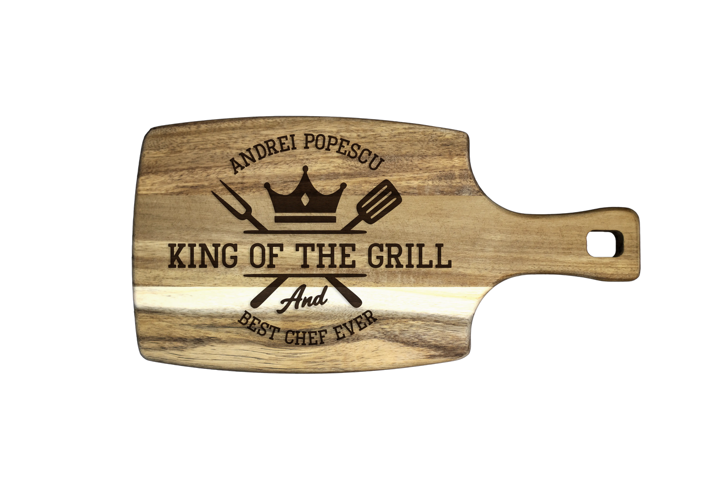 Tocator Branzeturi Premium Personalizat - King of the grill