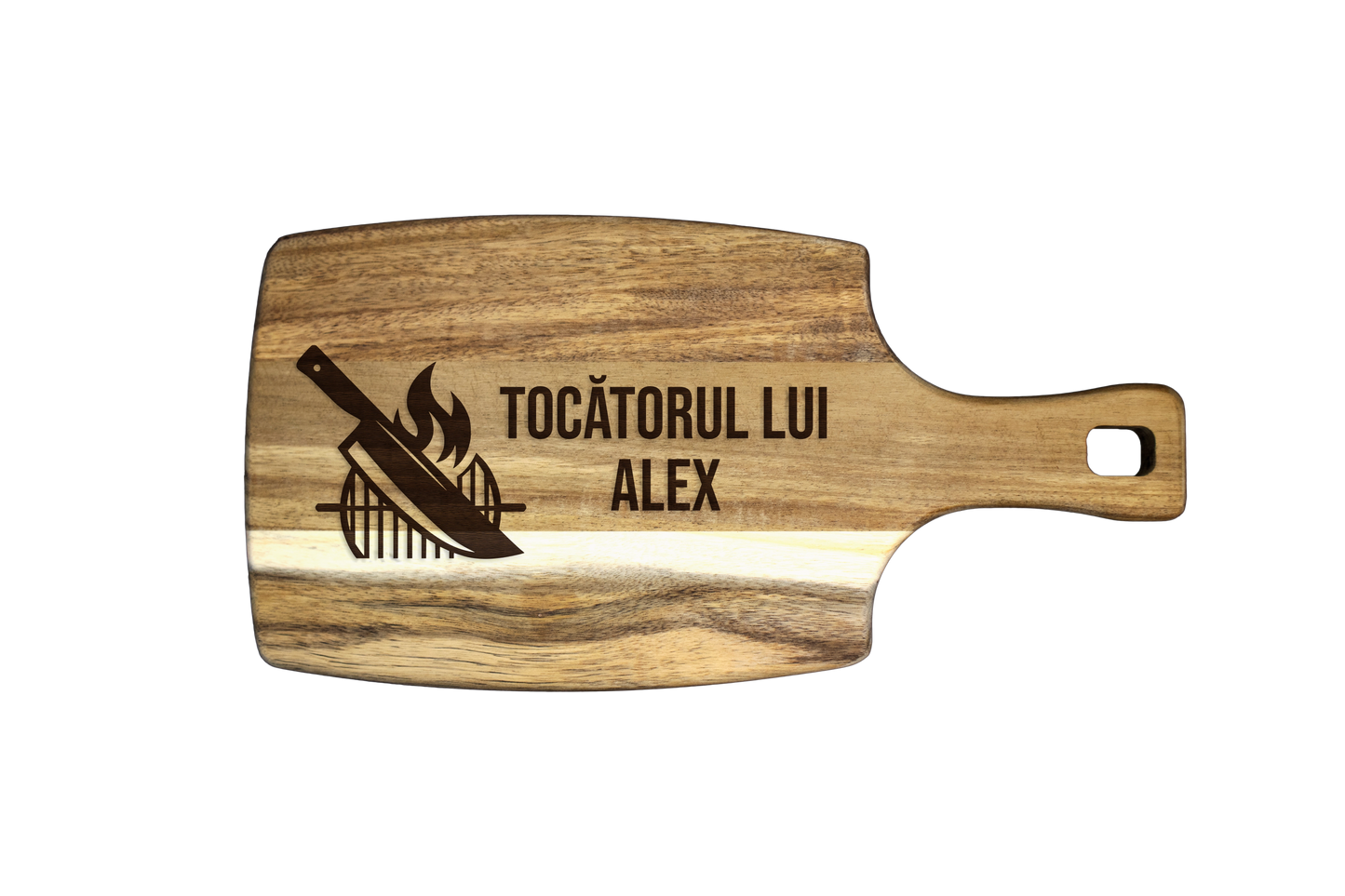 Tocator Branzeturi Premium Personalizat - Cutit & Gratar BBQ