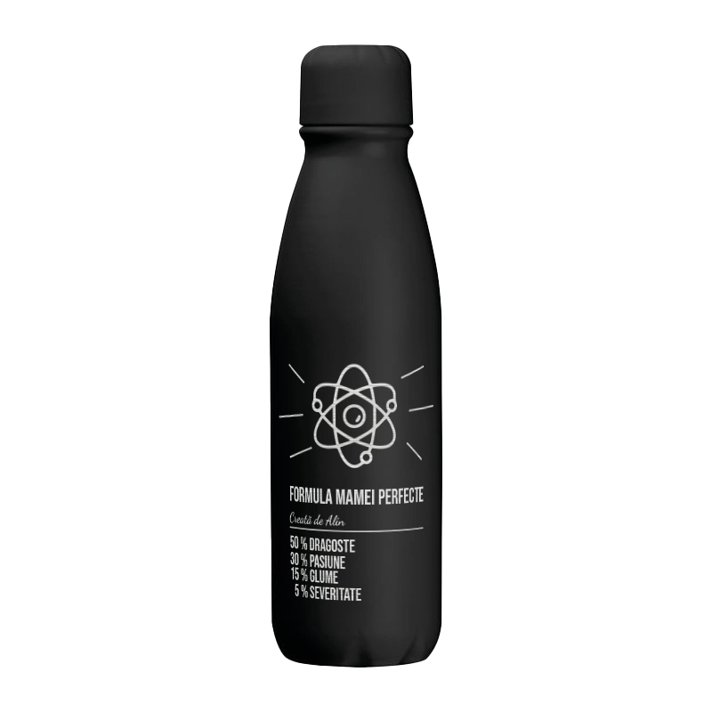 Sticla de baut din aluminiu 600 ml - Formula Perfecta
