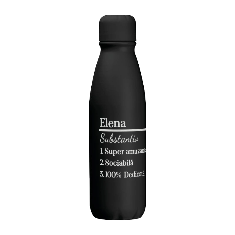 Sticla de baut din aluminiu 600 ml - Definitie Personala