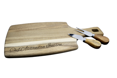 Tocator Branzeturi Premium Personalizat cu Semnatura