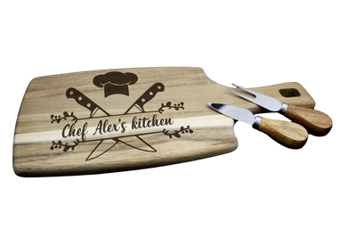 Tocator Branzeturi Premium Personalizat - Chef's Kitchen