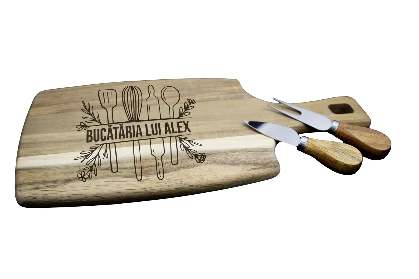 Tocator Branzeturi Premium Personalizat - Ustensile de bucatarie