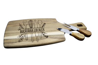 Tocator Branzeturi Premium Personalizat - Ustensile de bucatarie