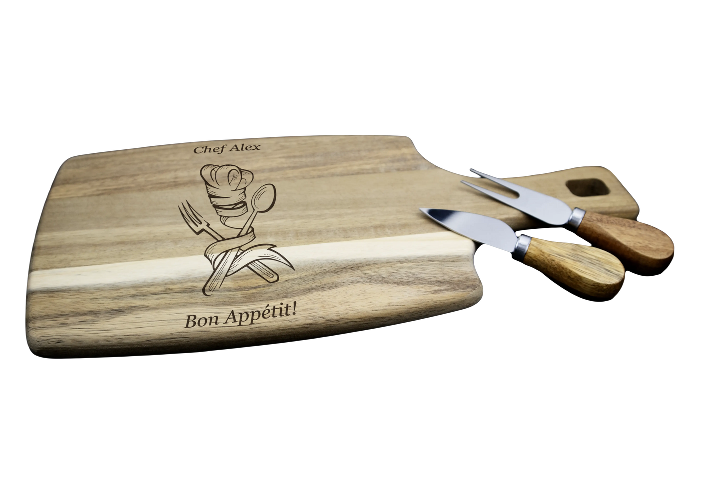 Tocator Branzeturi Premium Personalizat - Design Bucatar
