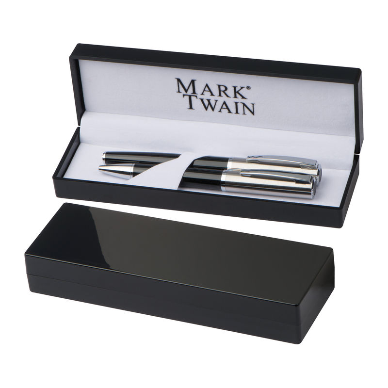 Set 2 pixuri premium Mark Twain personalizat cu text