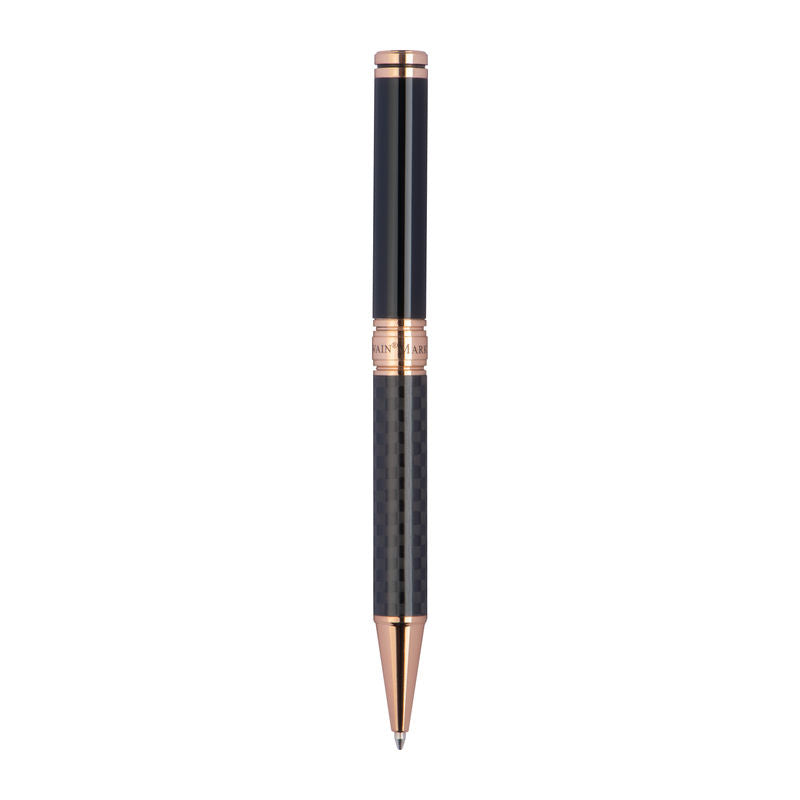 Set Premium de scris Mark Twain stilou si pix in cutie de lemn, personalizat