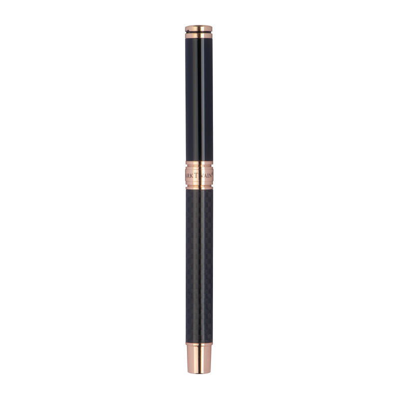 Set Premium de scris Mark Twain stilou si pix in cutie de lemn, personalizat