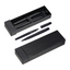 Set pix metal cu corp negru Mark Twain personalizata cu text