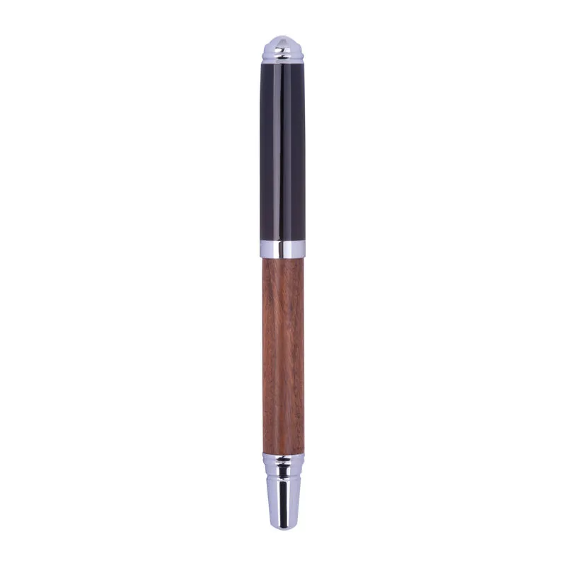 Set de scris din lemn premium Mark Twain personalizat cu text