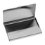 Port card metalic personalizat cu text