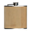 Sticluta wisky cu invelis bambus 170 ml personalizat cu logo