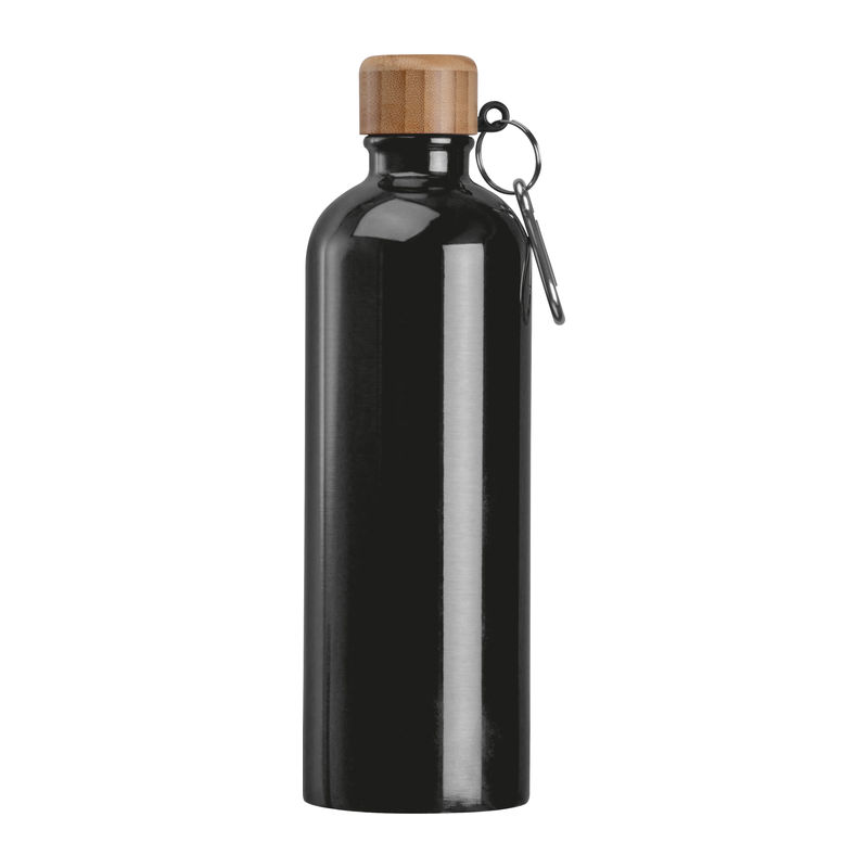 Sticla din otel inoxidabil cu carabina 750 ml personalizata cu text
