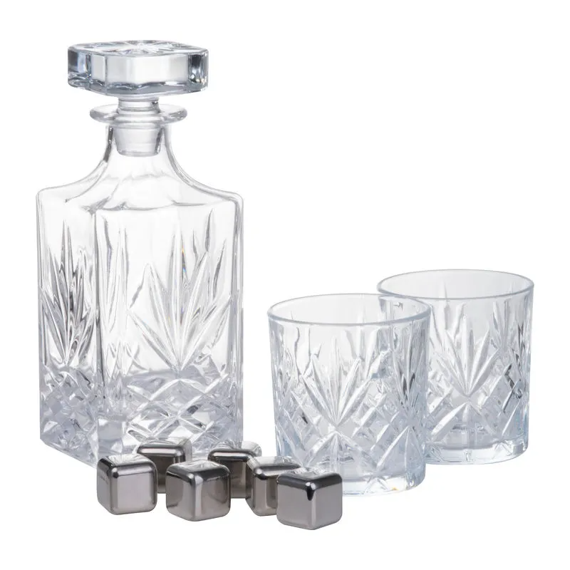 Set de whiskey premium personalizat cu text