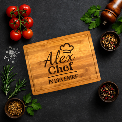 Tocator premium personalizat - Chef in devenire