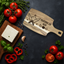 Tocator Branzeturi Premium Personalizat - Design Rustic