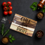 Tocator din lemn pentru branzeturi personalizat - Chef is always right