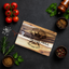 Tocator din lemn pentru branzeturi personalizat - King of the grill