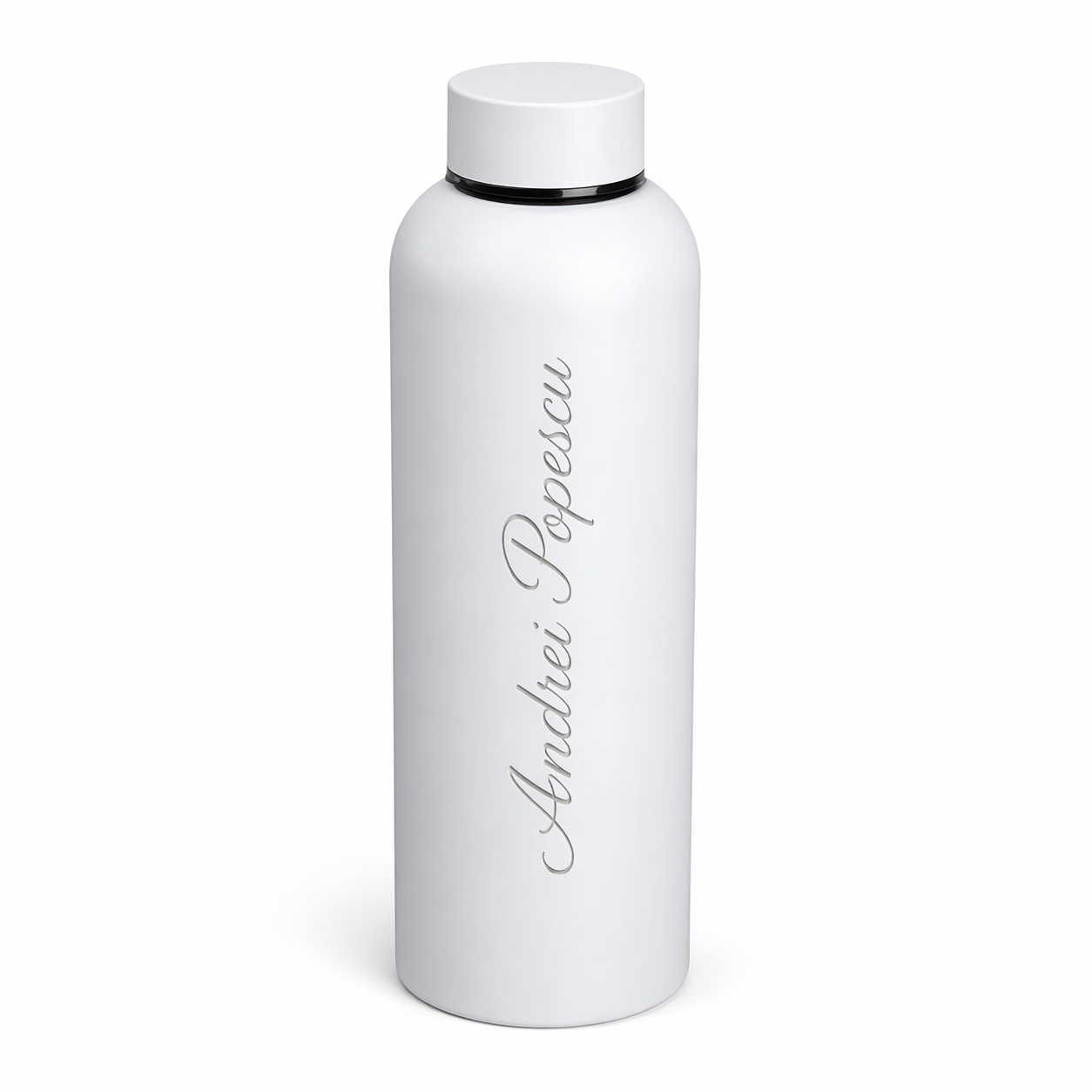 Sticla de baut din otel inoxidabil 700 ml persnalizata cu text