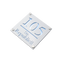 Numar de casa Imperial 16x16 – Alb/Aqua Blue Oglinda