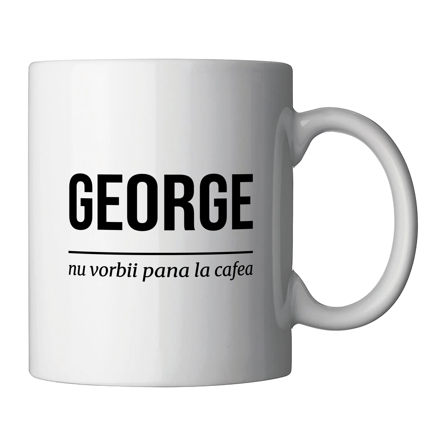 Cana personalizata cu nume + mesaj