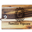 Tocator din lemn pentru branzeturi personalizat - Cu numele de familie