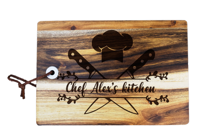 Tocator din lemn pentru branzeturi personalizat - Chef's kitchen