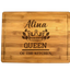 Tocator premium personalizat - Queen of the kitchen