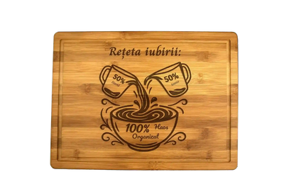 Tocator premium personalizat - Reteta iubirii