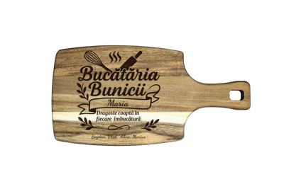 Tocator Branzeturi Premium Personalizat - Bucataria Bunicii