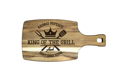 Tocator Branzeturi Premium Personalizat - King of the grill