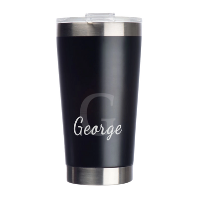 Cana termos din otel inoxidabil 500ml personalizata – Initiala + Nume