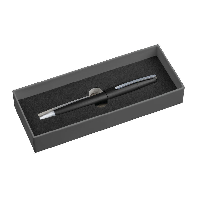 Pix elegant din metal cu mecanism rotativ Ferraghini personalizat cu text