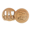 Set pentru branzeturi rotund personalizat - Tu cu Vinul, Eu cu Branza