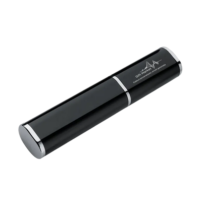 Pix metalic negru personalizat cu logo-ul companiei – Cutie cadou inclusa