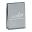 Trofeu din sticla 6,4 × 2 × 9 cm personalizat – Logo Companie